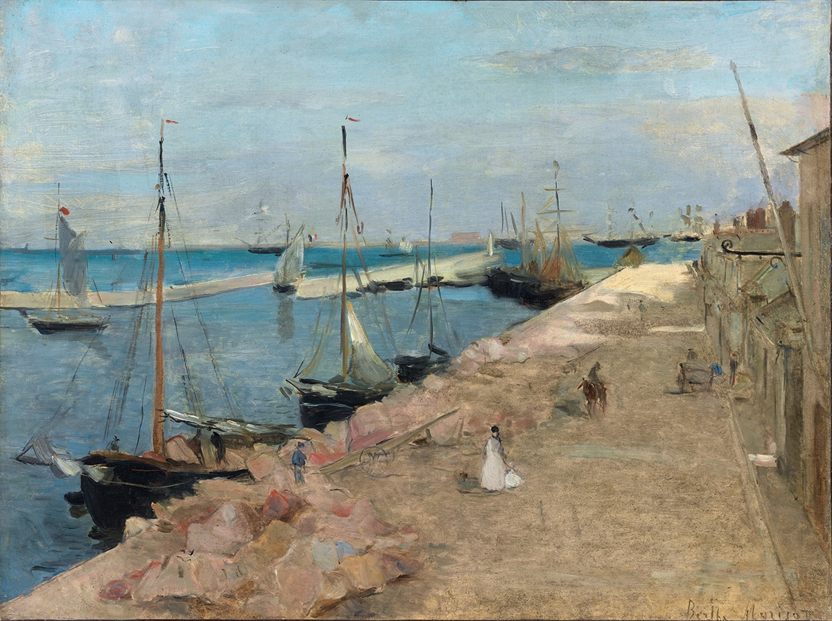 Normandia, perché questo paesaggio sviluppò il primo alito impressionista? Artes & contextos a normandia morisot porto di Cherbourg