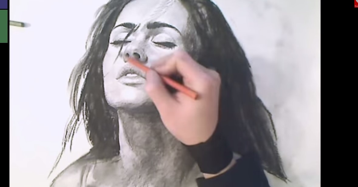 Imparare A Disegnare Un Volto Con La Matita Il Ritratto Di Megan Fox Stile Arte